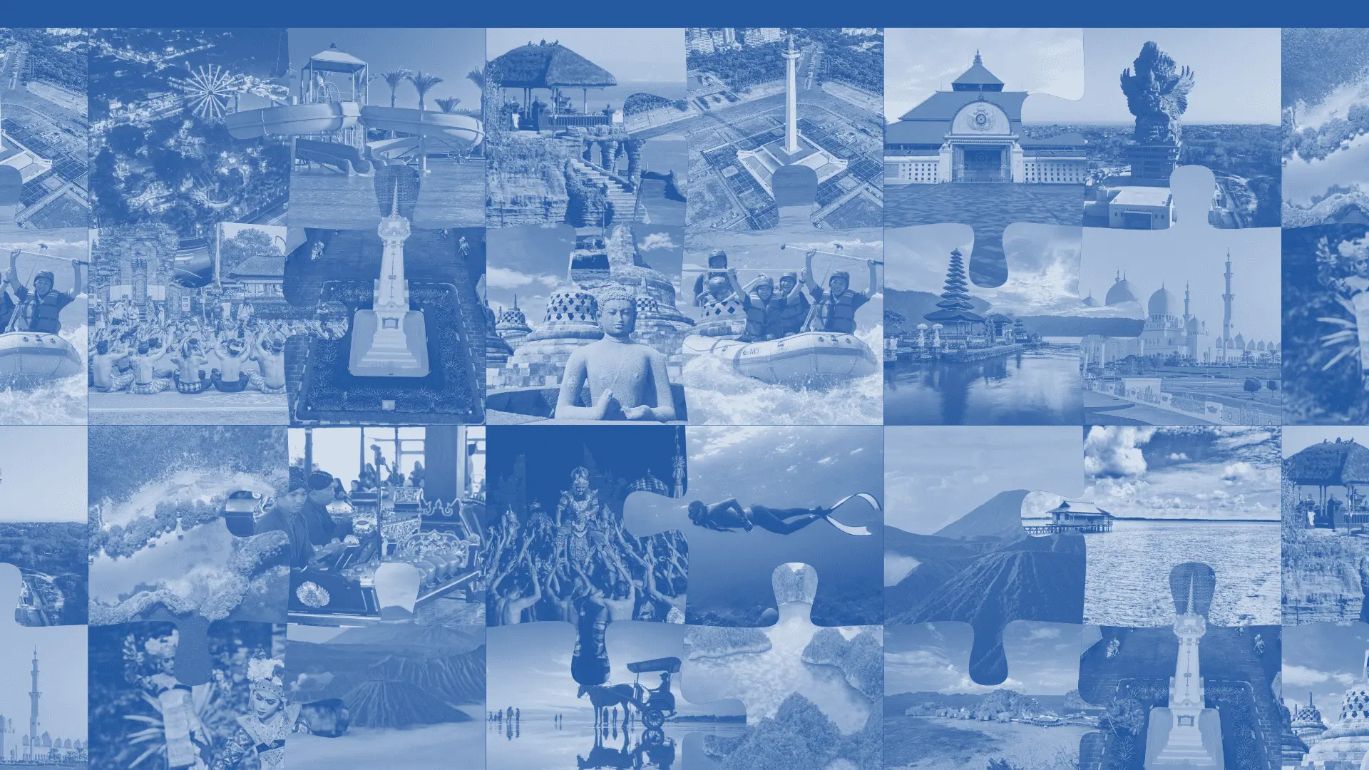 Pemandangan wisata populer